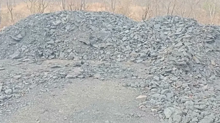 Illegal coal mining activities within Telendihi Reserve Forest in Sundargarh