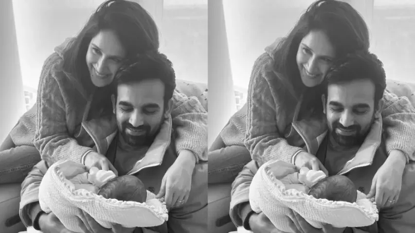 Indian bowling legend Zaheer Khan welcomes baby boy with wife Sagarika Ghatge