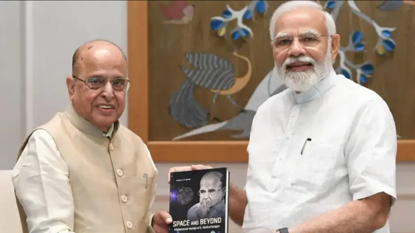 PM Modi pays tribute to Kasturirangan