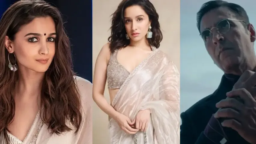 Alia Bhatt, Shraddha Kapoor, Akshay Kumar