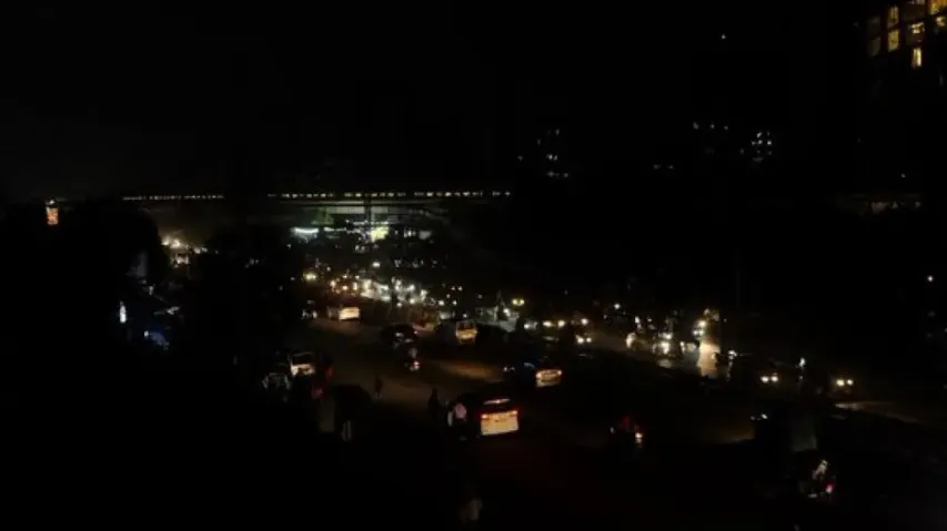 Blackout in several regions following Pakistan's attack