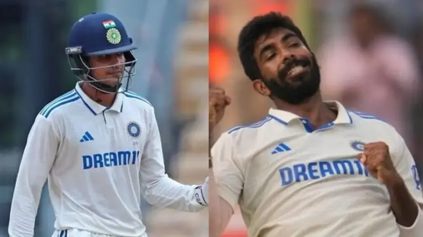 Shubman Gill and Jasprit Bumrah 