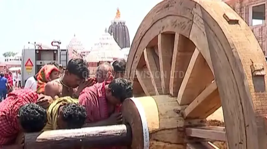 Puri Rath Yatra 2025: 200 artisans engaged in construction of chariots, 26 wheels fitted to wooden a