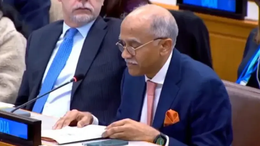 India’s Permanent Representative to UN Ambassador Parvathaneni Harish