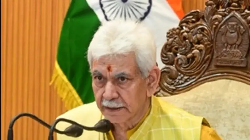 Jammu and Kashmir Lieutenant Governor Manoj Sinha