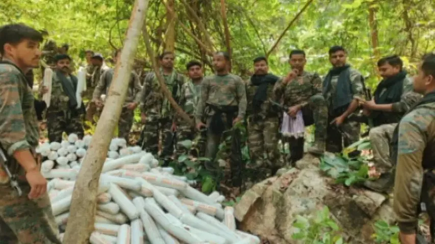 Explosive loot by Maoists in Odisha: Daring video shows security forces in high-risk recovery operat