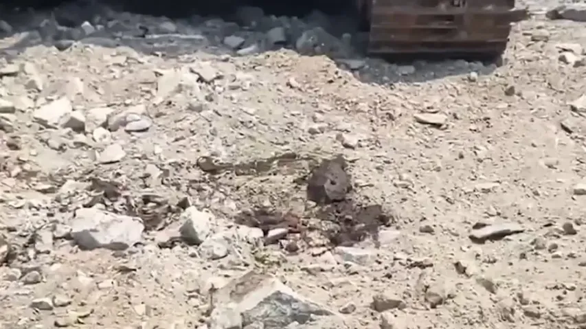 Pressure IED blast site in Chhattisgarh