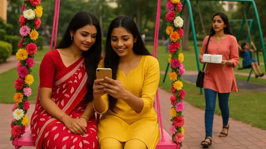 Urban Raja celebration in Odisha