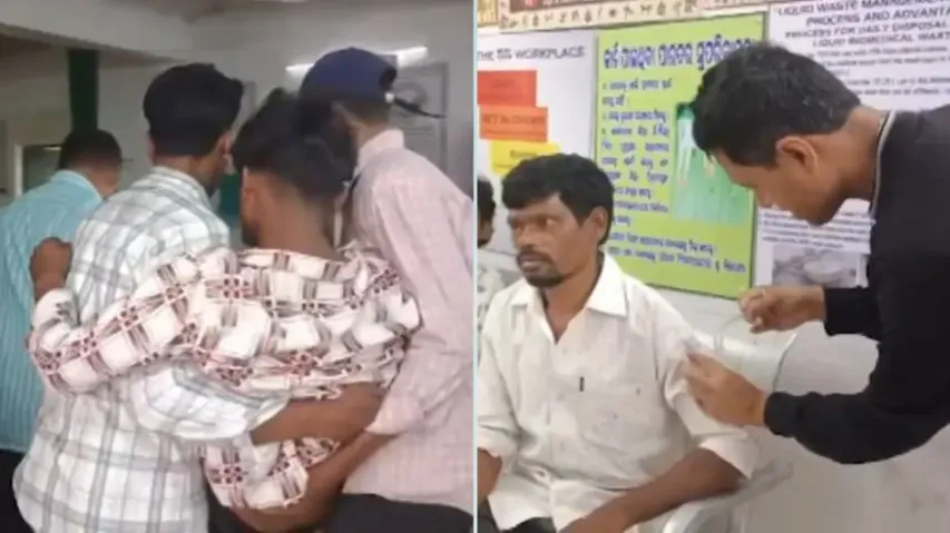 Pickup van overturns in Mohana