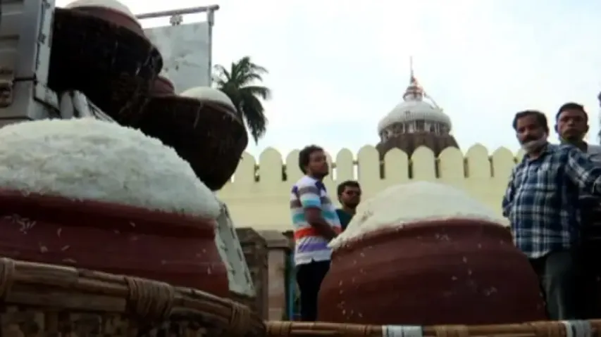 Mahaprasad at Puri Srimandir