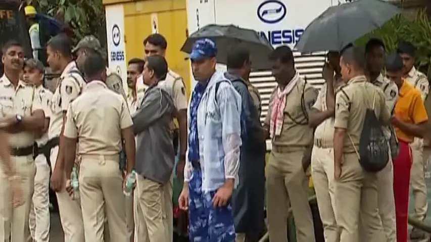 205 platoons of police force deployed