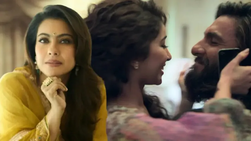 Amid Ranveer Singh Sara Arjun age gap row in Dhurandhar Kajol reacts