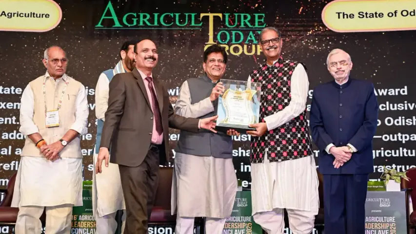 Odisha bags Agriculture Leadership Award as best state in farming; Minister Singh Deo dedicates it t