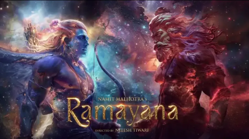 Ramayana motion poster gives glimpses into Lord Rama Ravana face off