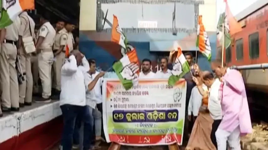 Odisha Bandh throws rail services into disarray; over 20 trains affected, passengers stranded