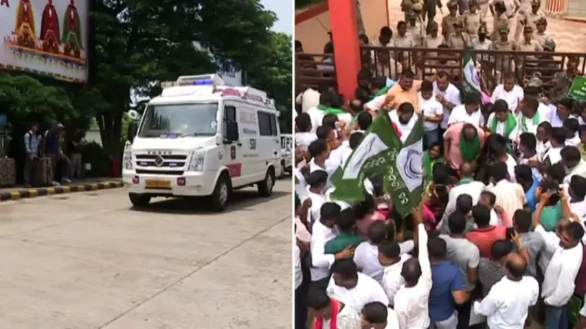 Puri girl set on fire airlifted to AIIMS Delhi; BJD-cops clash at Balanga police station