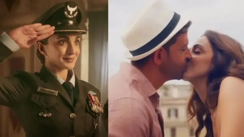 War 2 Kiara Advani daughter of Colonel Luthra Kiss with Hrithik Roshan sparks debate