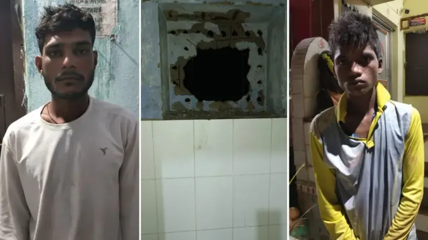 Jailbreak in Odisha: Two accused break skylight, escape from police station lockup in Puri