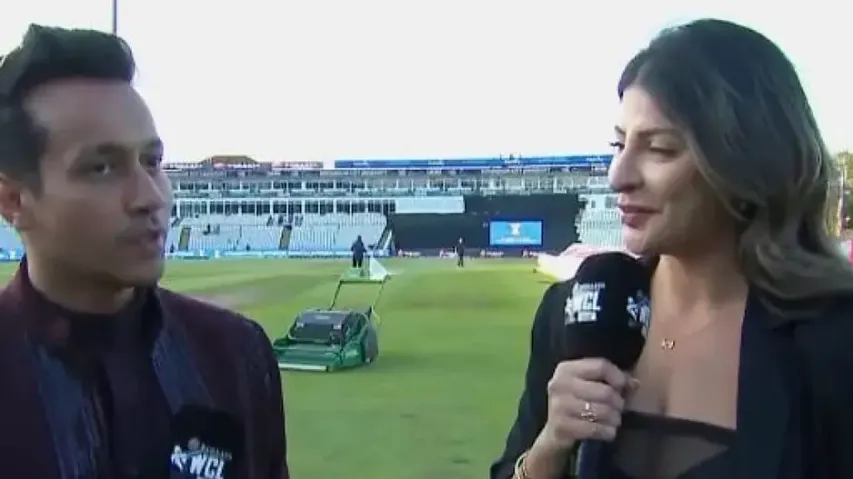 “I’m going to propose to you”: WCL owner stuns presenter Karishma Kotak on Live TV