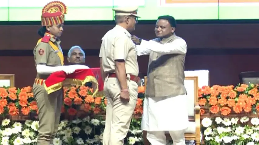 Service beyond duty: Odisha Police personnel receive service medals