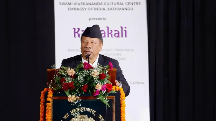 Nepal's Deputy Prime Minister Prakash Man Singh