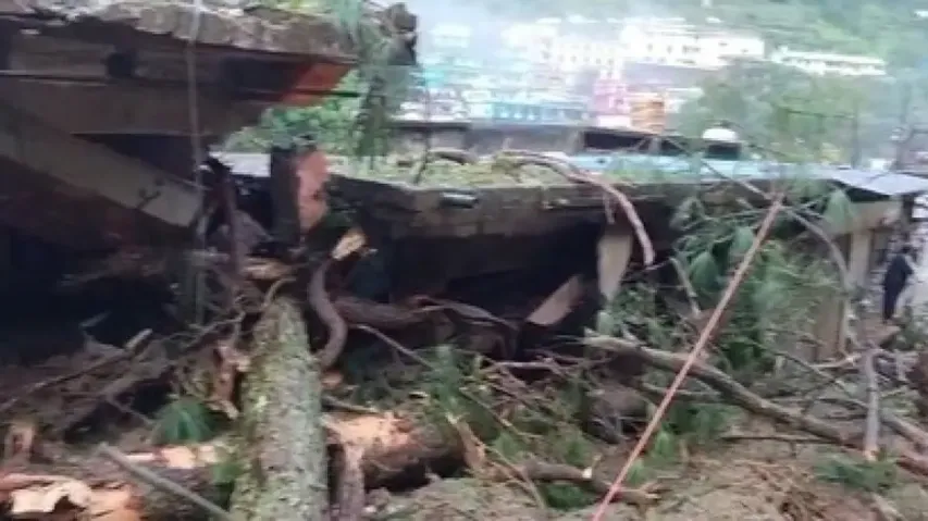 Uttarakhand: Heavy rain cripples key roads in Chamoli, deposits debris at houses; 2 missing