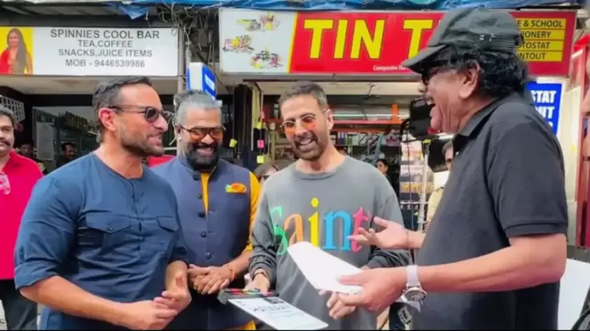 Khiladi and Anari Reunite! Akshay Kumar begins shooting ‘Haiwaan’ with Saif Ali Khan