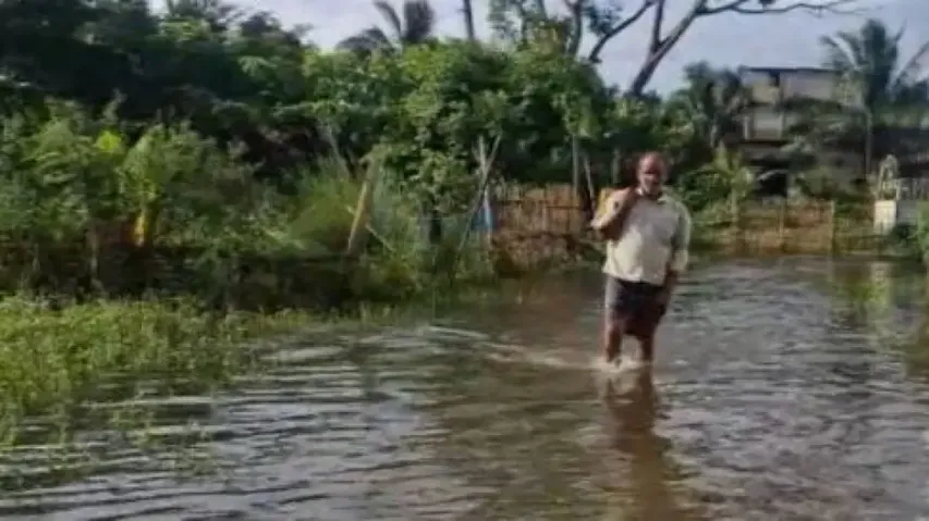 Sixth wave of floods ravages Balasore; Bhograi villages submerged, farmlands damaged