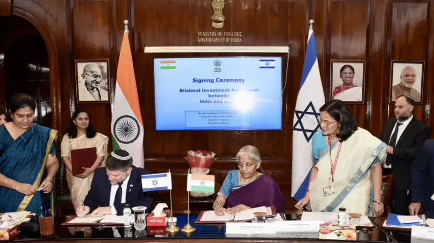 India, Israel ink bilateral investment agreement