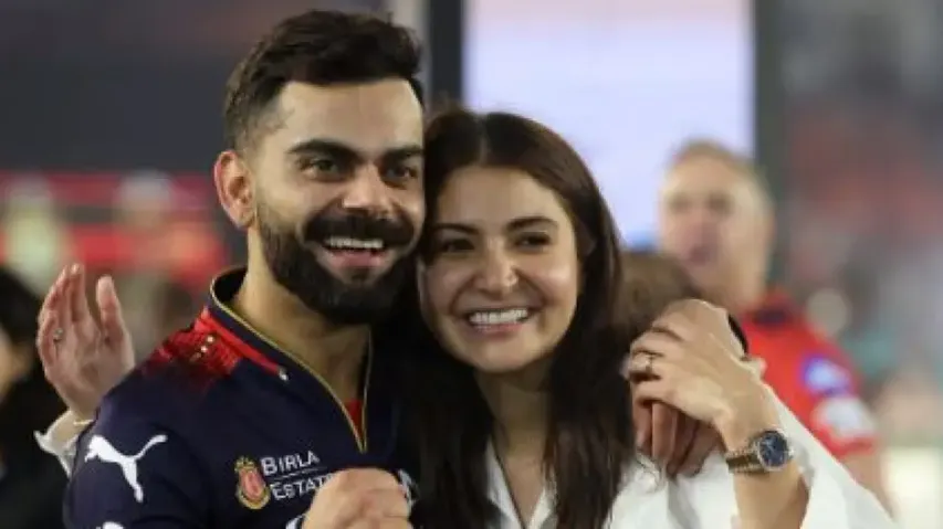 Virat Kohli and Anushka Sharma 