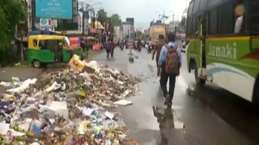 Garbage crisis grips Cuttack due to dump yard protest, city reels under foul smell