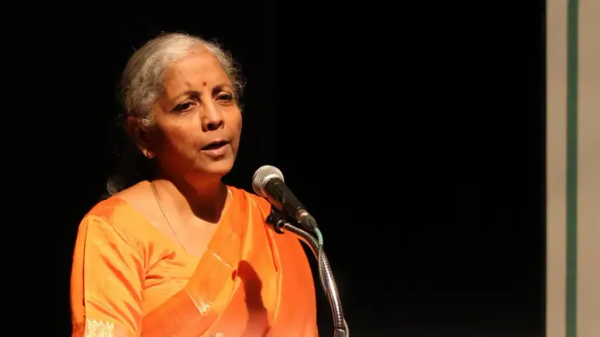 Finance Minister Nirmala Sitharaman 