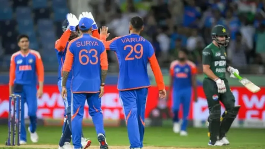 India thrash Pakistan by 7 wickets, players refrain from shaking handsIndia thrash Pakistan by 7 wic