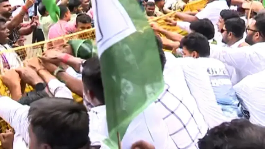 BJD hits streets over ‘fertiliser shortage’; BJP refutes charge, claims protest politically motivate