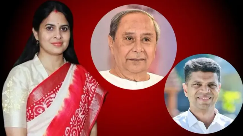 Shreemayee Mishra, Naveen Patnaik, VK Pandian 