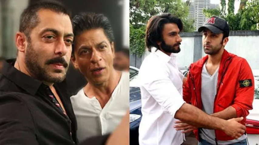 Shah Rukh, Salman, Ranveer & Ranbir - The Big Four Back At Work