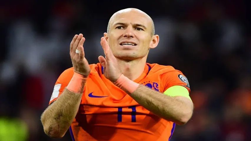 Robben announces retirement from Dutch national team
