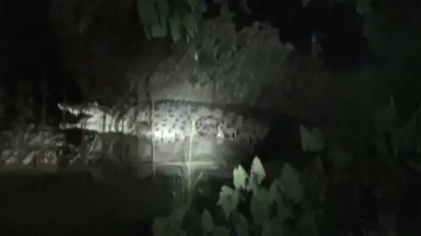 Giant crocodile sighted in canal in Kendrapara village