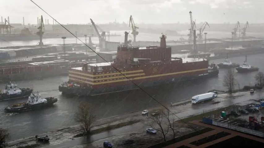 World's first floating nuclear plant put to sea by Russia