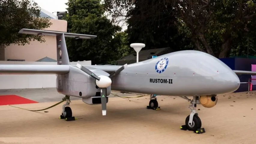 DRDO successfully carries out test flight of indigenous Rustom-2 drone