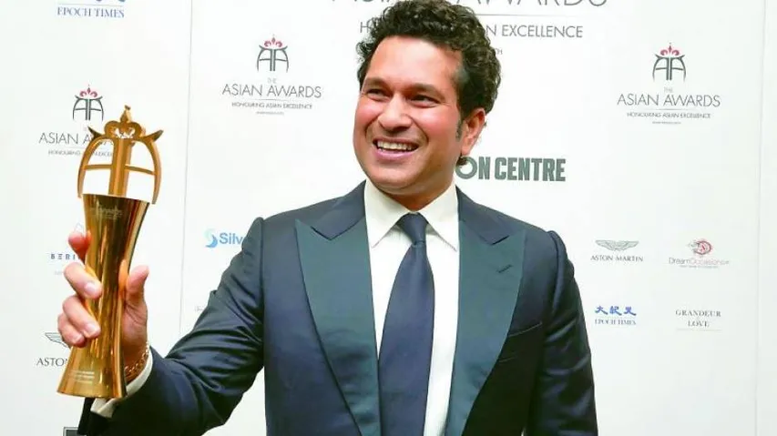 Sachin Tendulkar receives Asian Awards Fellowship