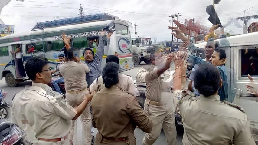 20 BJP men detained during minister’s visit to Sambalpur