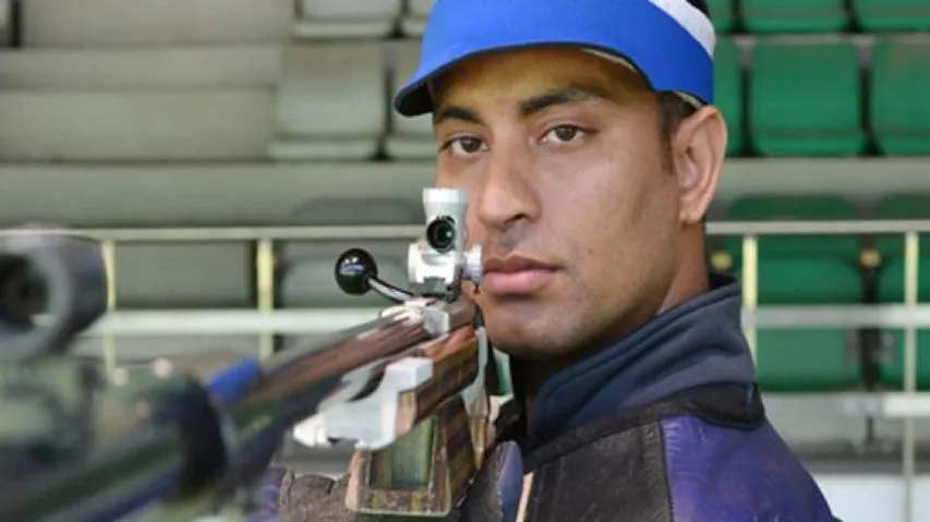Shooter Rajput bags silver in men's 50m Rifle 3 Positions