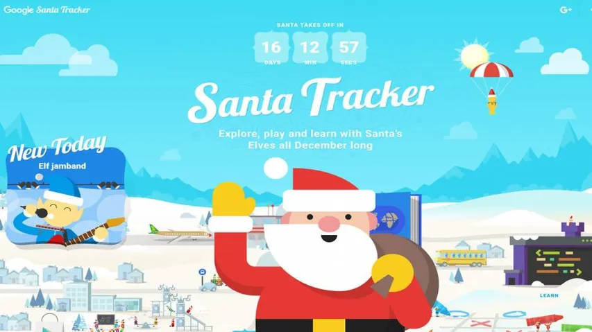 Google releases its annual Santa Tracker