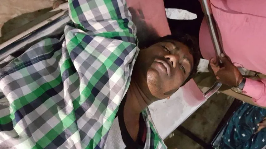 Criminal injured in police encounter