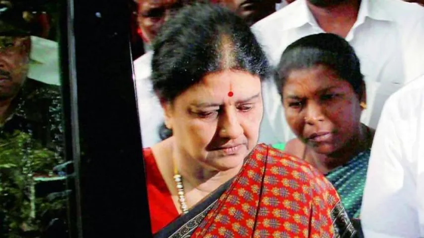 15-day parole for Sasikala after husband dies