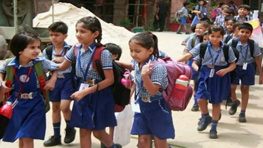 School timings changed with the onset of summer