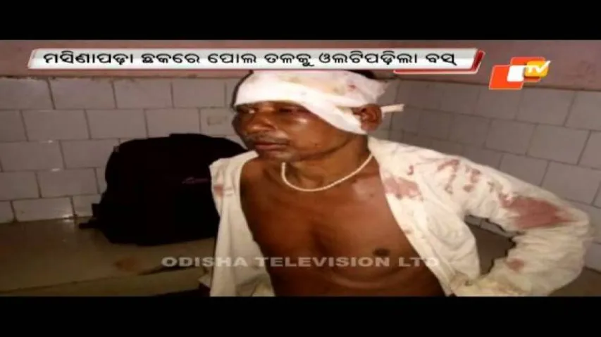 30 injured as bus overturns in Boudh