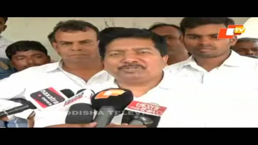 BJD feud out in open at public meeting in presence of Naveen Patnaik