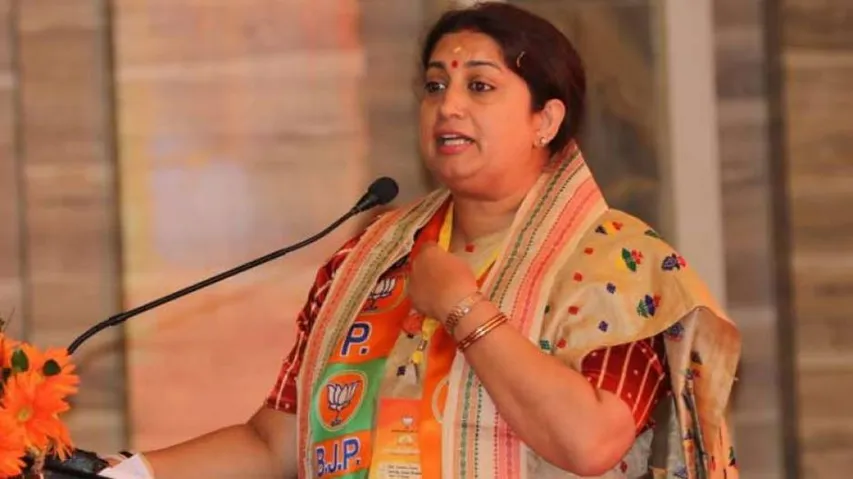 Union Minister Smriti Irani Tests Positive For COVID-19